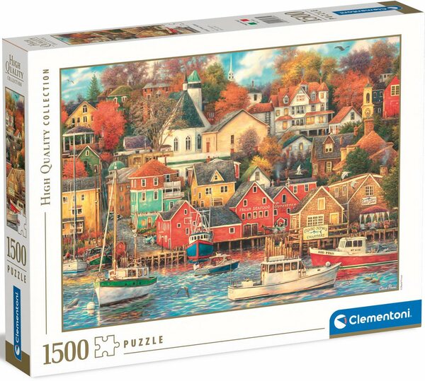 Bild 1 von Clementoni® Puzzle »High Quality Collection, Harbor«, 1500 Puzzleteile, Made in Europe, FSC® - schützt Wald - weltweit