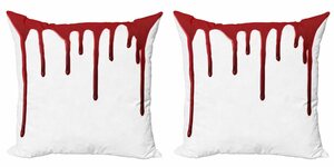 Kissenbezug »Modern Accent Doppelseitiger Digitaldruck«, Abakuhaus (2 Stück), Horror Halloween Zombie Verbrechen