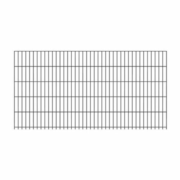 Bild 1 von GAH-Alberts Doppelstab-Gittermatte  1000 x 2000 mm, verzinkt, anthrazit-metallic kunststoffbeschichtet RAL 7016