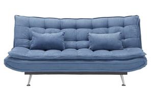 Schlafsofa in Blau mit Bettfunktion