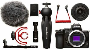 Nikon »Z50 DX 16-50 mm 1:3.5-6.3 VR Vlogger Kit« Systemkamera (DX 16-50 mm 1:3.5-6.3 VR, 20,9 MP, Bluetooth, WLAN (WiFi)