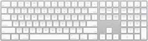 Apple Magic Keyboard (DE) mit Ziffernblock
