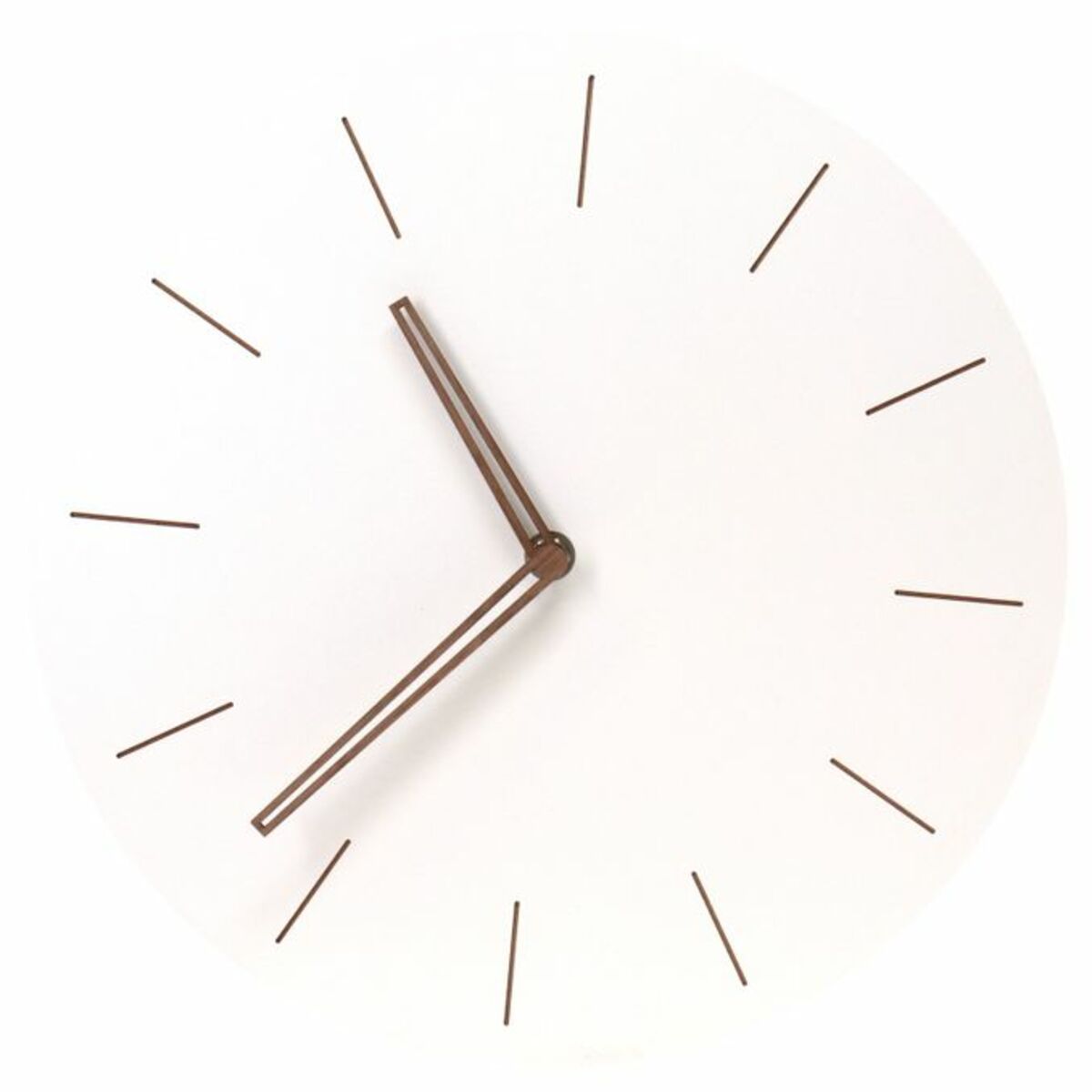 Bild 1 von WONEA Wanduhr in Weiss ohne Ziffern