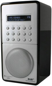 soundmaster DAB 100 SW Heimradio schwarz