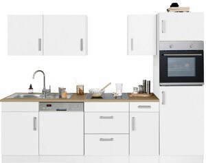 HELD MÖBEL Küchenzeile »Gera«, mit E-Geräten, Breite 270 cm