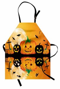 Abakuhaus Kochschürze »Höhenverstellbar Klare Farben ohne verblassen«, Halloween Scary Pumpkin