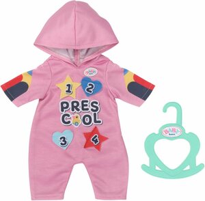 Baby Born Puppenkleidung »Kindergarten Einteiler & Badges, 36 cm«, mit Kleiderbügel