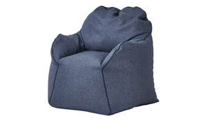 Sitzsack-Sessel  Tony blau Maße (cm): B: 85 H: 70 T: 80 Wohnzimmermöbel