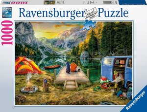 Ravensburger Puzzle »Campingurlaub«, 1000 Puzzleteile, Made in Germany, FSC® - schützt Wald - weltweit