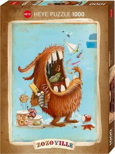 HEYE Puzzle »Omnivore/ Zozoville«, 1000 Puzzleteile, Made in Germany