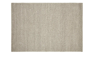 Handgewebter Naturteppich creme Wolle Maße (cm): B: 160 Teppiche