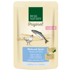 REAL NATURE Pouch Kitten 12x85g