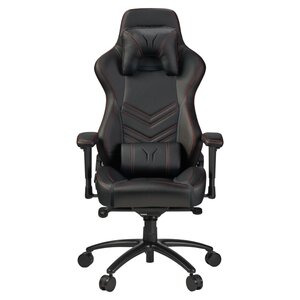 MEDION ERAZER® X89410 Gaming Stuhl, stilvoll und komfortabel, sportliche Optik und hochwertige Materialien, mit 2 Kissen für den Rücken- und Kopfbereich