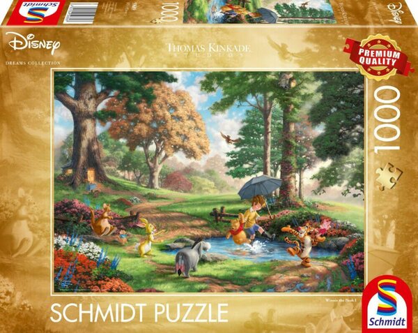 Bild 1 von Schmidt Spiele Puzzle »Disney Dreams Collection - Winnie The Pooh, Thomas Kinkade Studios«, 1000 Puzzleteile, Made in Europe