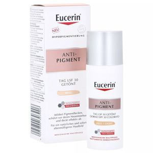 Eucerin Anti-pigment Tag getönt hell LSF 50  ml