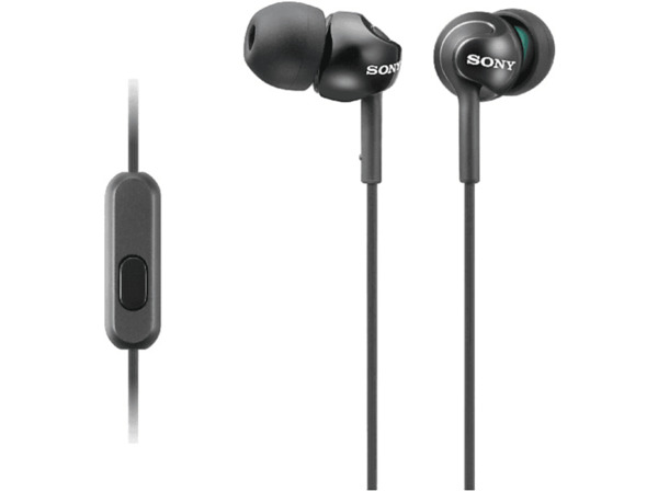 Bild 1 von SONY MDR-EX 110 In-Ear Kopfhoerer schwarz - In-Ear-Kopfhörer