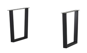Tischgestell schwarz Maße (cm): H: 74 Tische