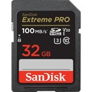 Bild 1 von SanDisk Extreme Pro 32 GB SDHC UHS-I-Speicherkarte (2022) bis 100 MB/s
