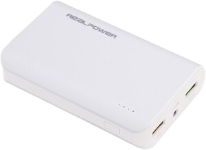 RealPower PB 6K Mobiles Ladegerät weiß
