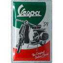 Bild 1 von Retro Blechschild Vespa 59 Riesengröße: 40x60cm