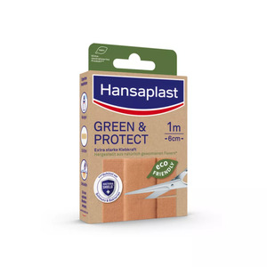 Hansaplast Green & Protect Pflaster 6 cm 1  St