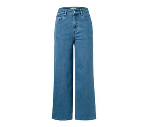 Culotte-Jeans, midblue denim