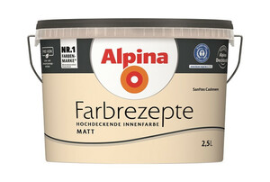 Alpina Innenfarbe  Sanftes Cashmere, matt 2,5 l