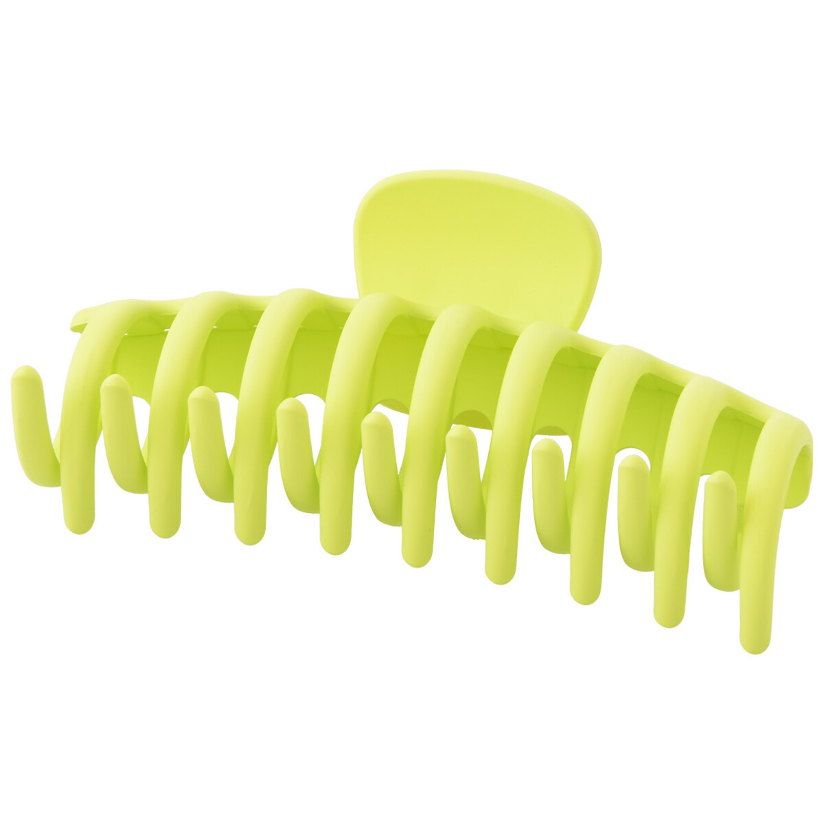 Bild 1 von Große Haarklammer in matter Optik HELLGRÜN