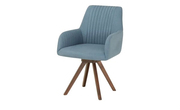 Bild 1 von smart Armlehnstuhl blau Maße (cm): B: 59 H: 93 T: 66 Stühle