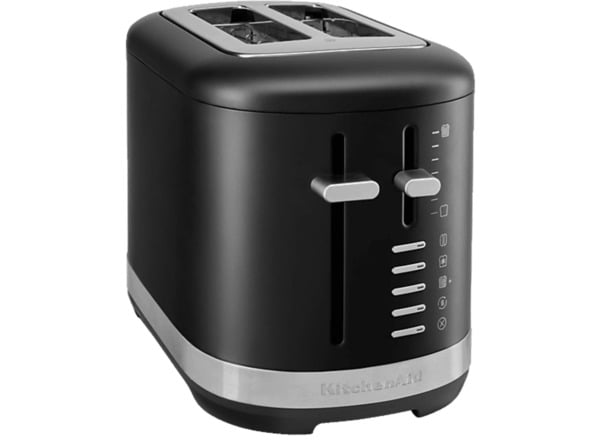 Bild 1 von KITCHENAID 5KMT2109EBM Toaster Matt Schwarz (980 Watt, Schlitze: 2), Matt Schwarz