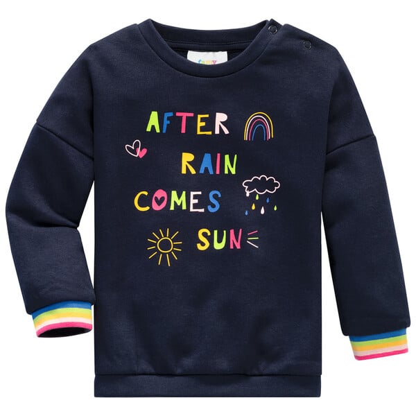 Bild 1 von Baby Sweatshirt mit buntem Schriftzug