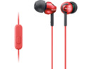 Bild 1 von SONY MDR-EX 110 In-Ear Kopfhoerer rot - Kopfhörer für iPhone, iPad, iPod
