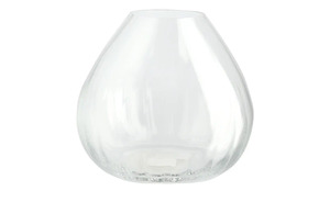 Peill+Putzler Vase  Waterfall transparent/klar Glas  Maße (cm): H: 16  Ø: [18.0] Dekoration