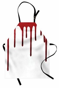 Abakuhaus Kochschürze »Höhenverstellbar Klare Farben ohne verblassen«, Horror Halloween Zombie Verbrechen