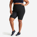 Bild 1 von Radlerhose mit hohem Taillenbund Fitness grosse Grösse -schwarz