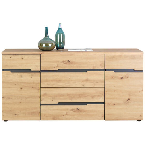 Bild 1 von Carryhome SIDEBOARD Graphit Eiche Artisan