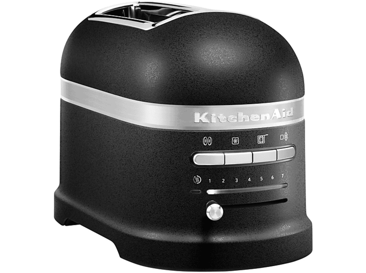 Bild 1 von KITCHENAID 5 KMT 2204 Toaster Schwarz (1250 Watt, Schlitze: 2), Schwarz