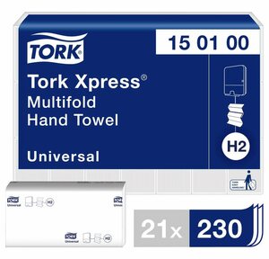 TORK Papierhandtuch »Universal Multifold Papierhandtücher, 1-lagig«