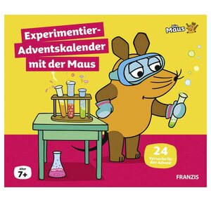 Franzis Adventskalender »Experimentier-Adventskalender mit der Maus - 24 Versuche«
