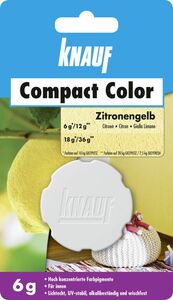 Knauf Farbpigment Compact Color zitronengelb 6 g