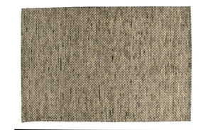 Naturteppich beige Wolle Maße (cm): B: 140 H: 1,5 Teppiche
