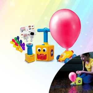 Balloon Zoom ballonbetriebenes Spielzeugset inkl. Zubehör