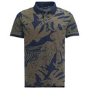 Bild 1 von Herren Poloshirt mit Muster DUNKELBLAU / DUNKELGRÜN
