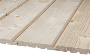 Profilholz Fichte/Tanne A/B-Sortierung,... 4000 x 146 x 19 mm
