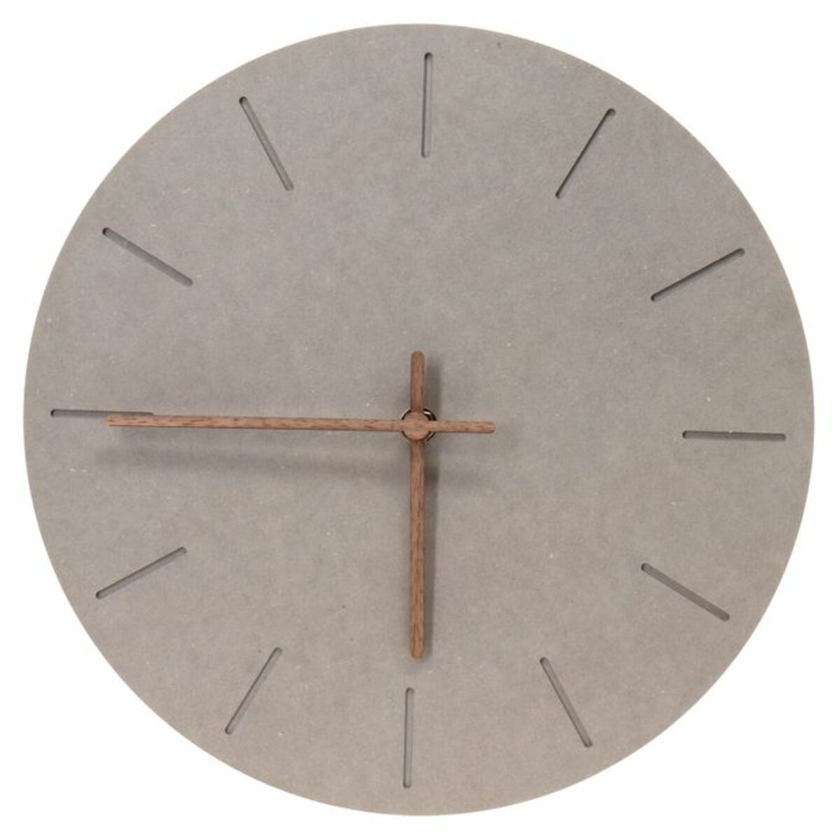 Bild 1 von WONEA Wanduhr in Betonoptik ohne Ziffern