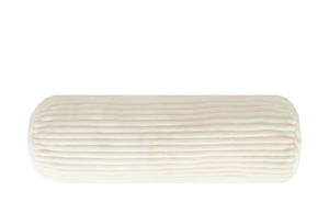 LAVIDA Plüschrolle  Manchester weiß 100% Polyesterfüllung, 600gr. Dekokissen & Decken