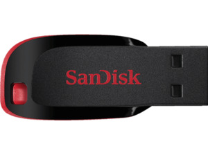 SANDISK 114925 Cruzer Blade SDCZ50-064G-B35 USB Flash-Laufwerk