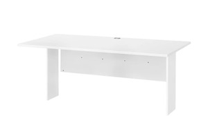 Schreibtischplatte  System weiß Maße (cm): B: 160 T: 80 Tische