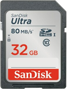 Sandisk SDHC Ultra Class 10 (32GB) Speicherkarte