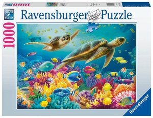Ravensburger Puzzle »Blaue Unterwasserwelt«, 1000 Puzzleteile, Made in Germany, FSC® - schützt Wald - weltweit